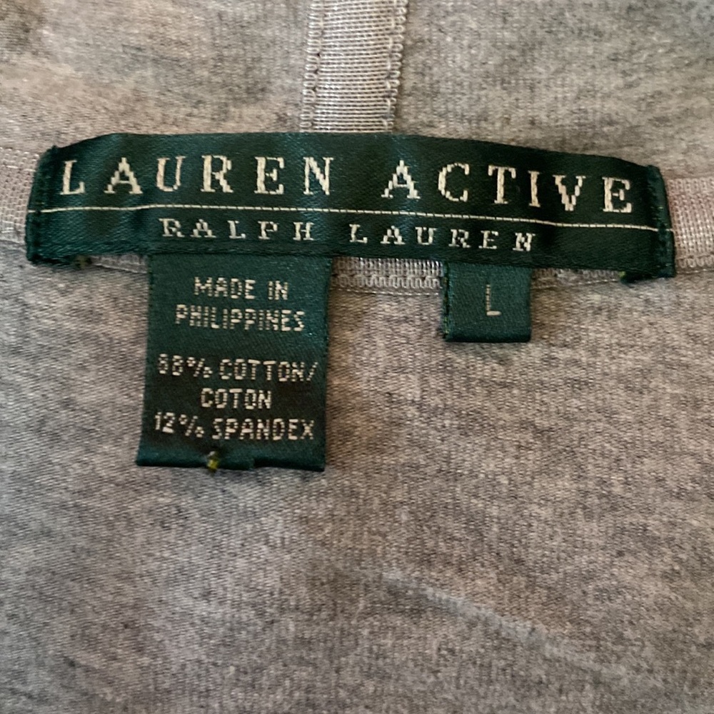 Lauren Ralph Lauren Active Zip Up Sweatshirt - Picture 3 of 5